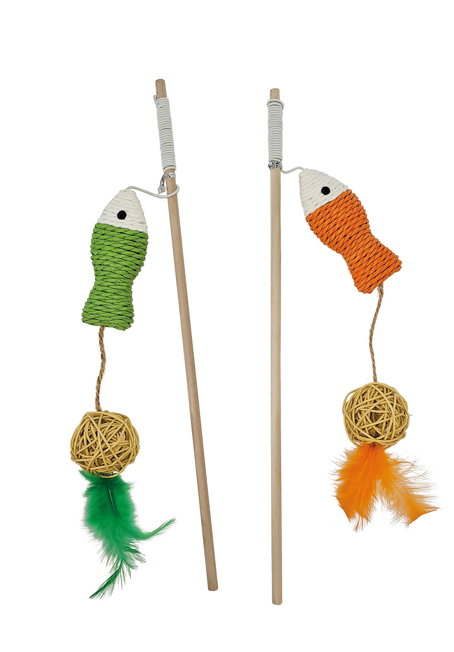 Vorratspack Angel mit Fisch & Ball aus Sisal