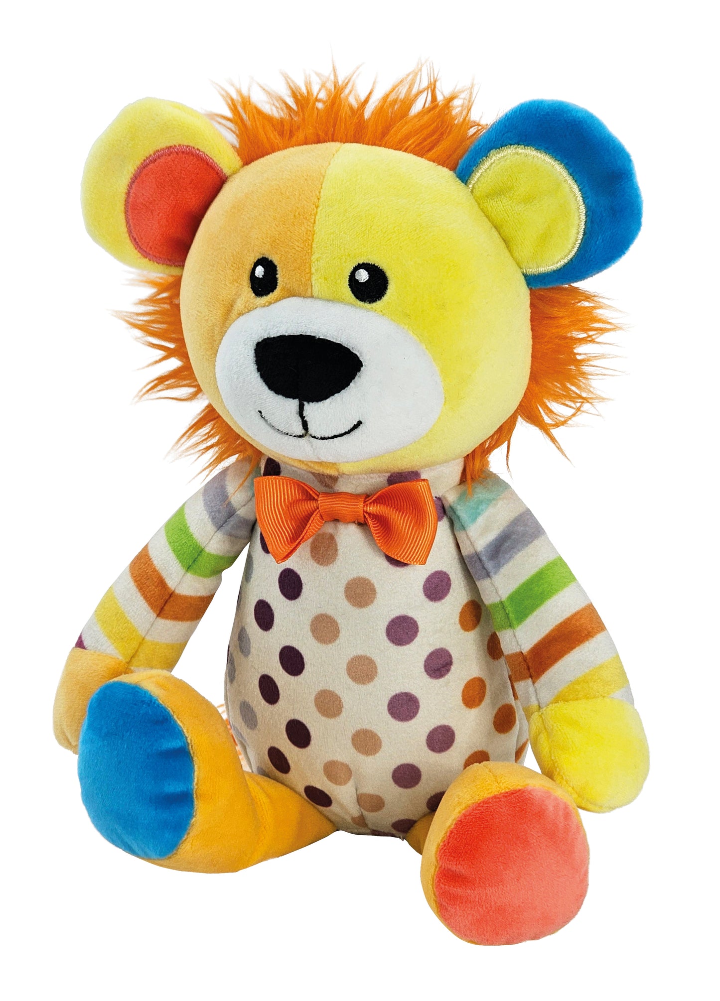 Vorratspack Plüsch Löwe und Affe "Patchwork"