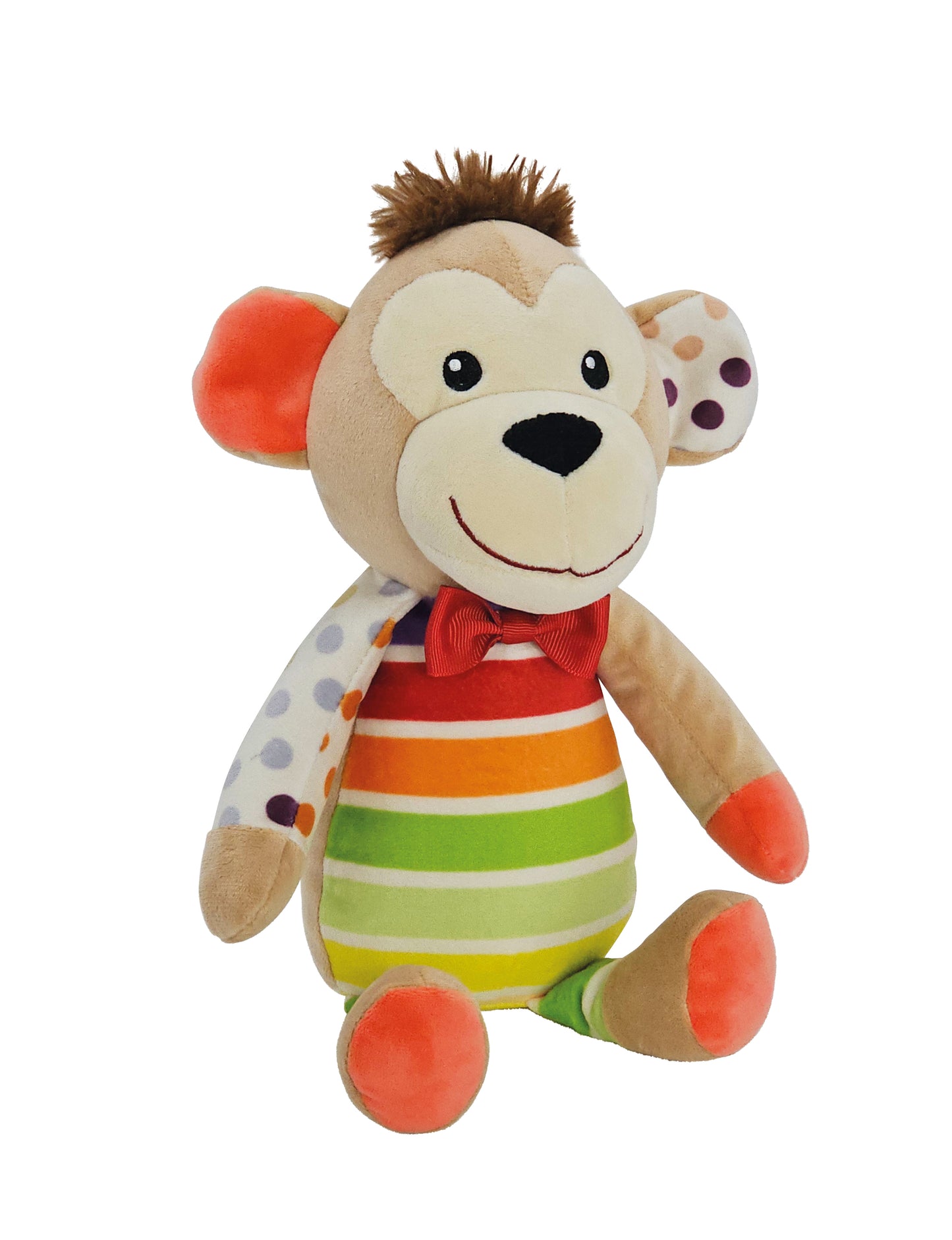 Vorratspack Plüsch Löwe und Affe "Patchwork"