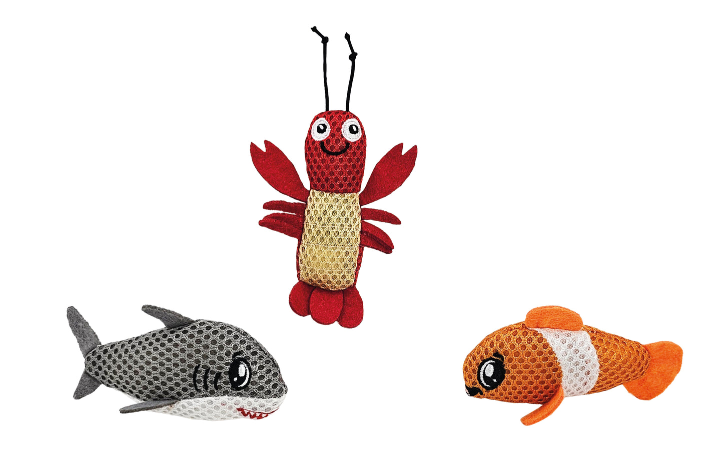 Vorratspack Mesh "Meerestiere" mit Catnip