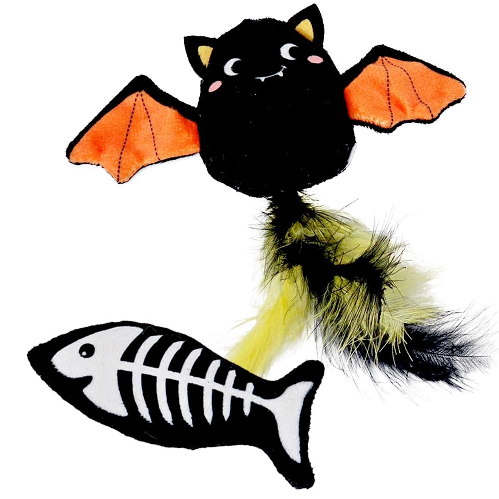 Halloween Fledermaus & Fisch