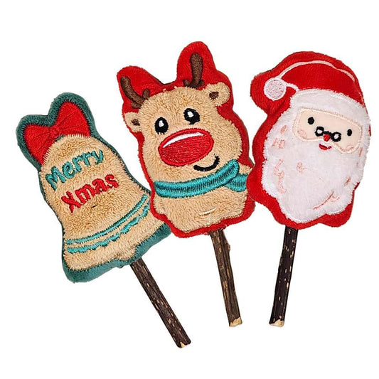 XMAS Plüschfiguren mit Matatabistick