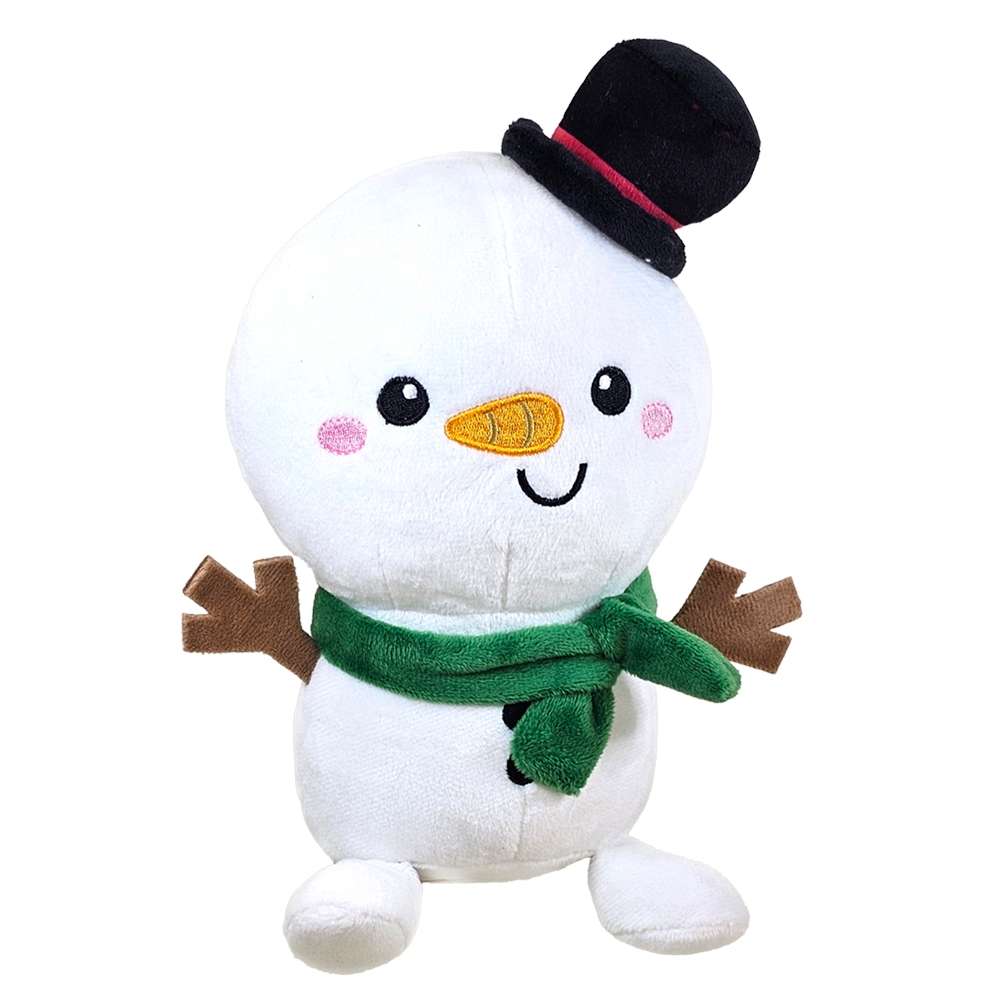 Xmas Plüsch Schneemann