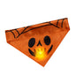 Halloween-LED-Halstuch „Pumpkin“ für Hunde
