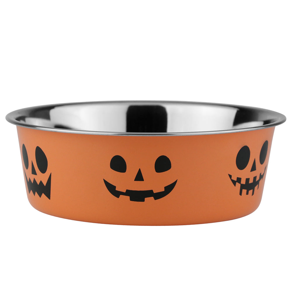 Halloween-Napf „Grin“ aus Edelstahl