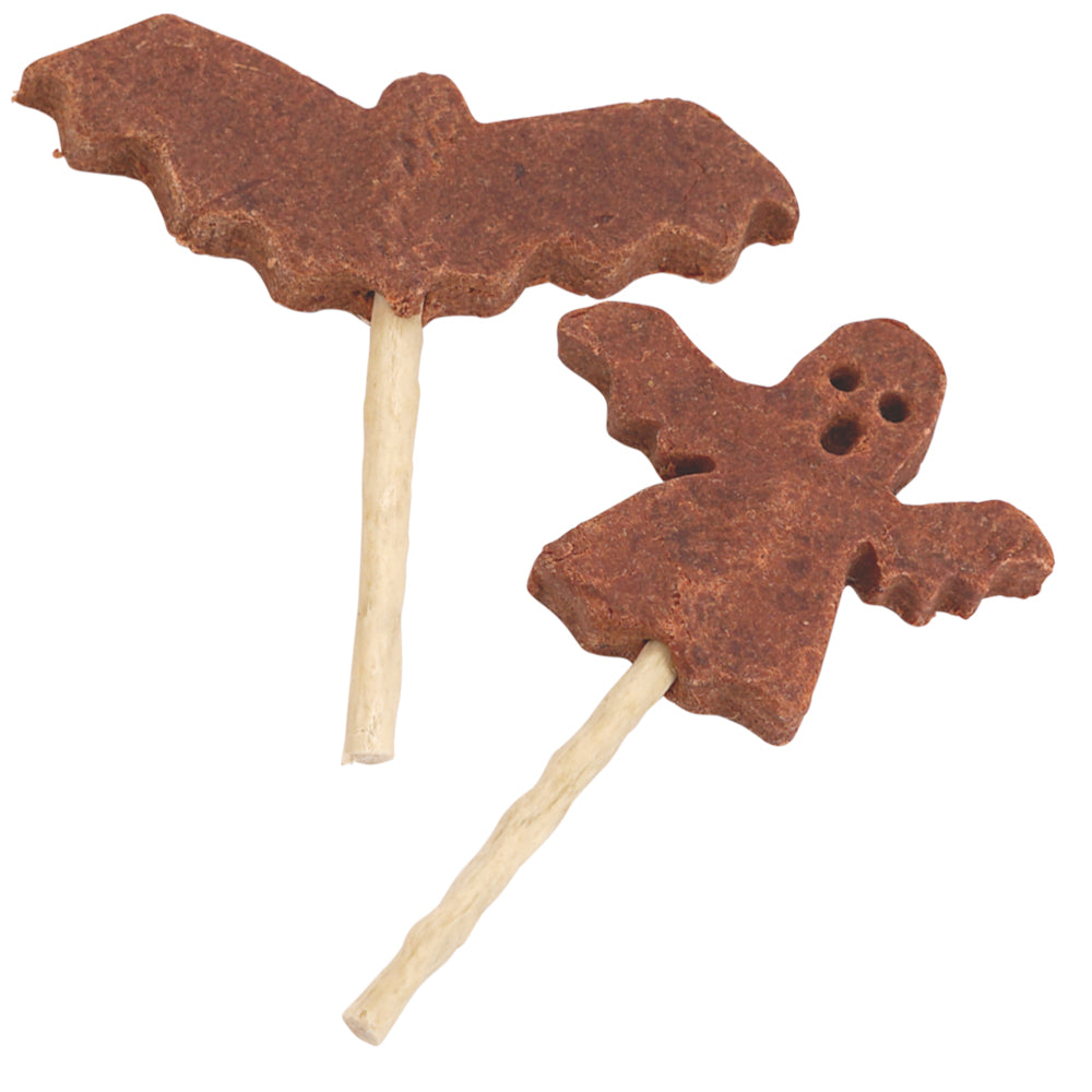Vorratspack StarSnack Barbecue Halloween Geist & Fledermaus mit Kaustick