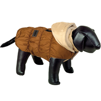Hundemantel "MUTA" mit Fleecefutter & abnehmbarer Kapuze