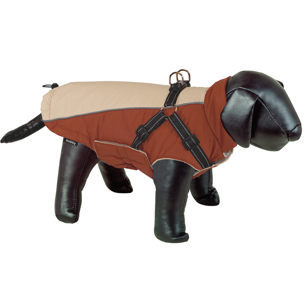 Hundemantel "EIVOR 2 in 1" mit integriertem Geschirr