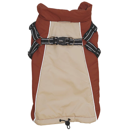 Hundemantel "EIVOR 2 in 1" mit integriertem Geschirr