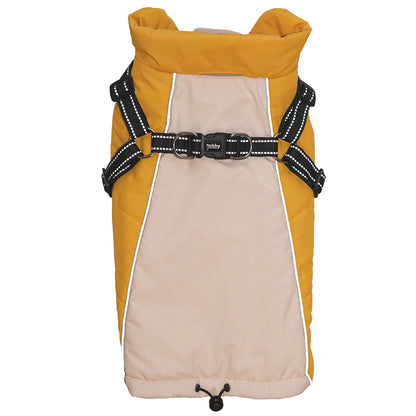 Hundemantel "EIVOR 2 in 1" mit integriertem Geschirr