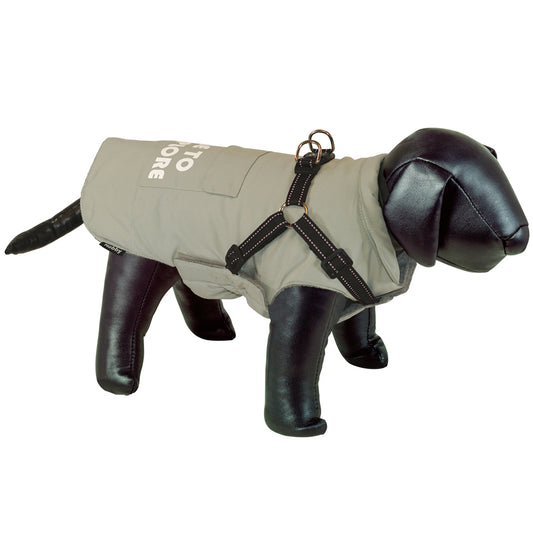 Hundemantel "EXPLO 2 in 1" mit integriertem Geschirr