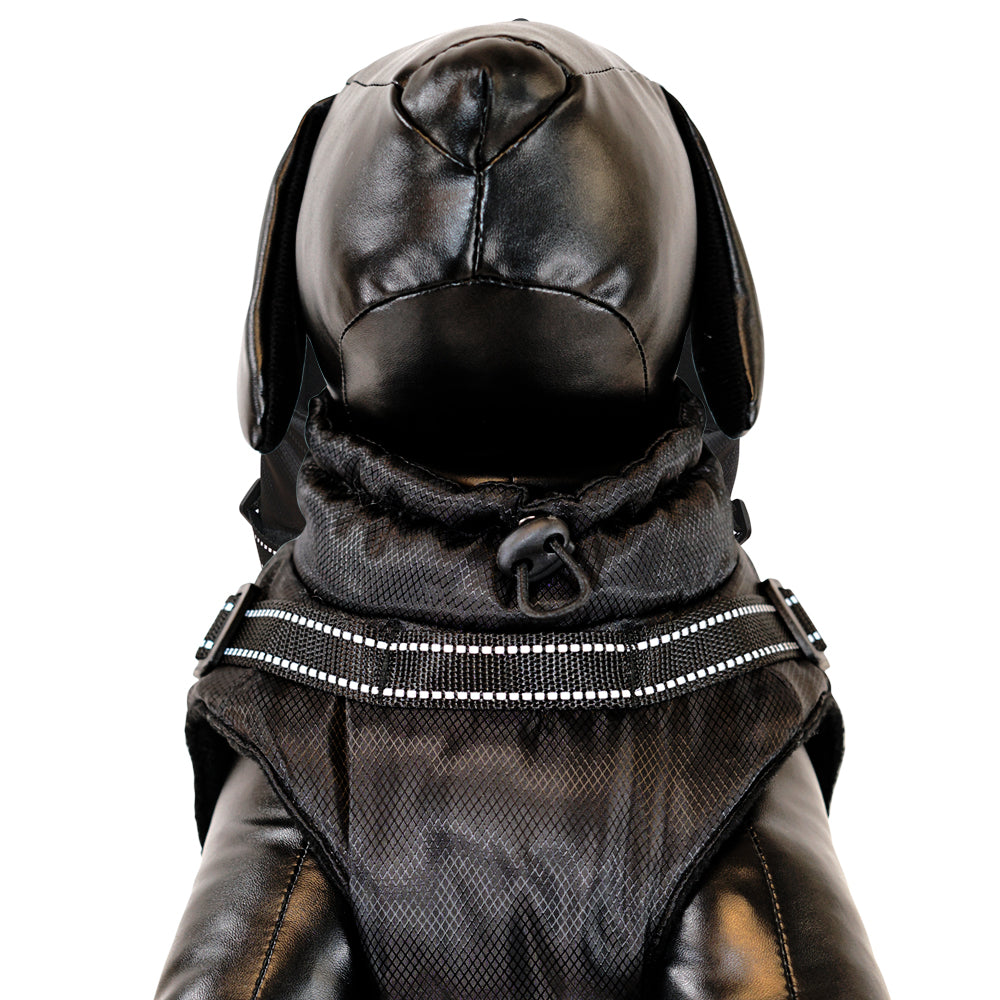Hundemantel "STIG 2 in 1" mit integriertem Geschirr