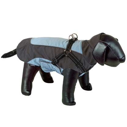 Hundemantel "VIDAR 2 in 1" mit integriertem Geschirr