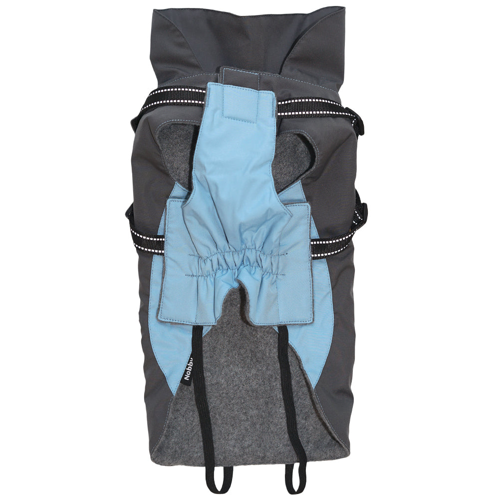 Hundemantel "VIDAR 2 in 1" mit integriertem Geschirr