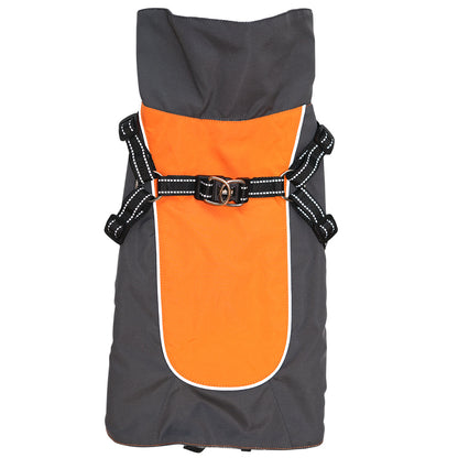 Hundemantel "VIDAR 2 in 1" mit integriertem Geschirr