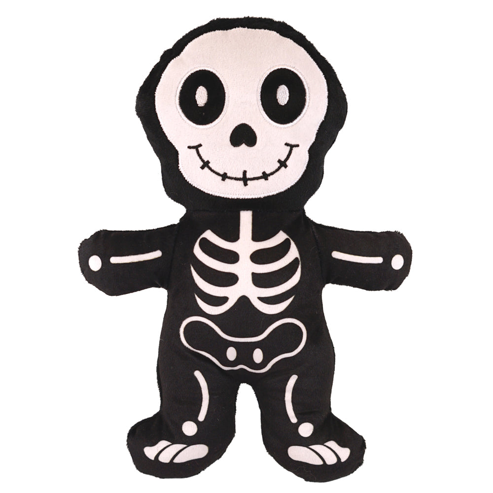 Halloween Plüschspielzeug Skelett mit Squeaker