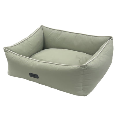 Komfortbett eckig "SEIRA“ in Pastellbeige