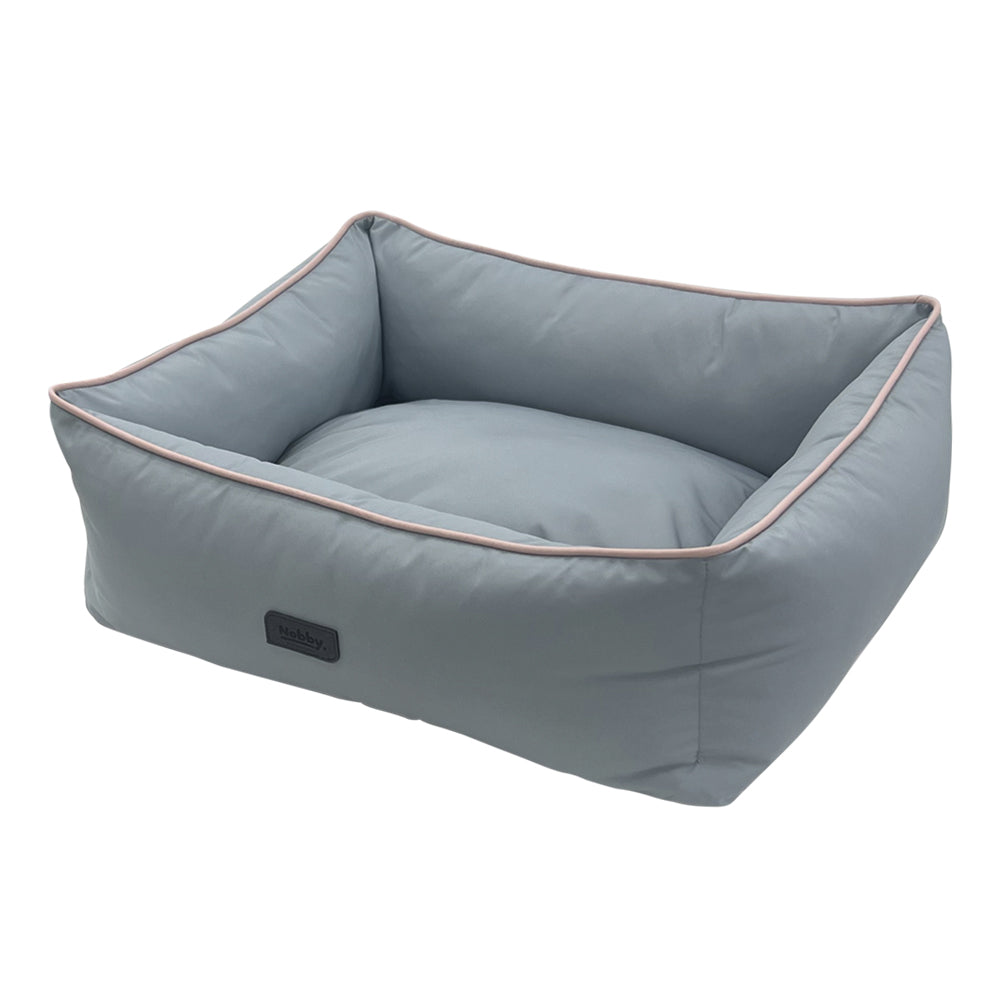 Komfortbett eckig "SEIRA“ in Pastellbeige