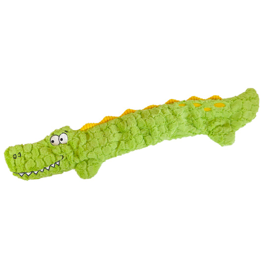 Plüsch Krokodil flach