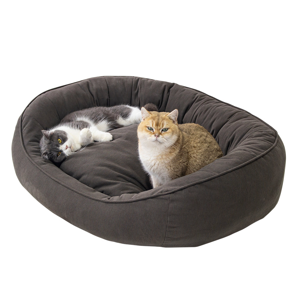 Ovales Komfortbett "KAIRI" für Hunde und Katzen