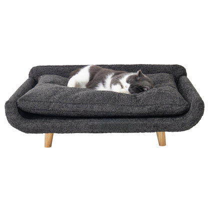 Haustiersofa "TABIO" für Hunde und Katzen aus Chenille