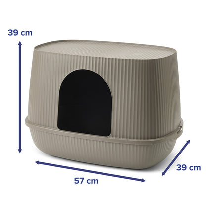 Moona Katzentoilette mit Haube – 2 Farben