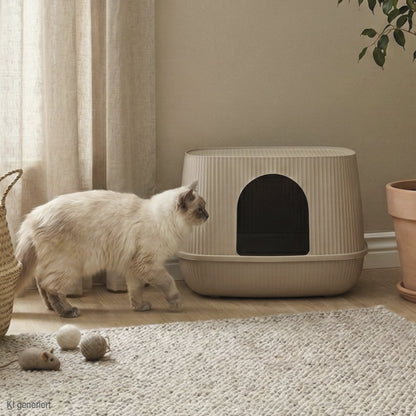 Moona Katzentoilette mit Haube – 2 Farben