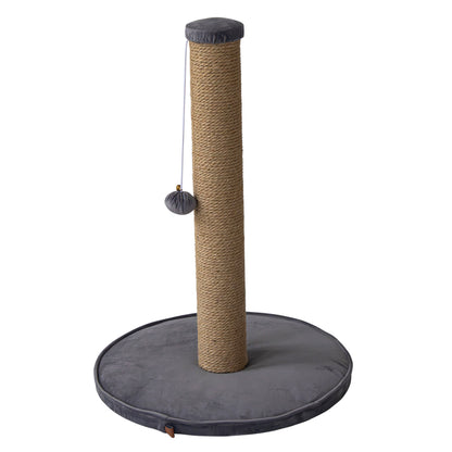 Kratzstamm "RURI" mit Spielball in Velouroptik