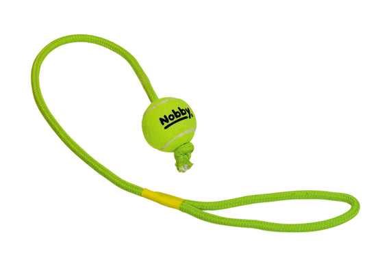 Tennisball mit Wurfschlaufe