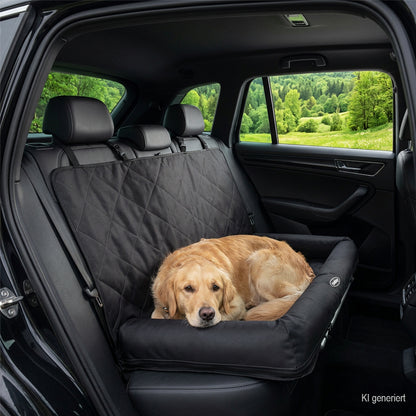 Autositz-Auflage – gepolsterter Sitzschutz für Hunde und Katzen