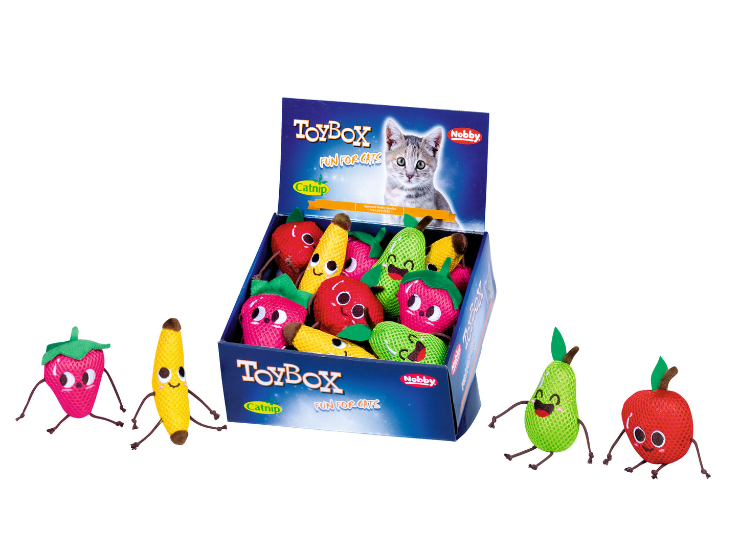 Vorratspack "Crazy Fruits" mit Catnip