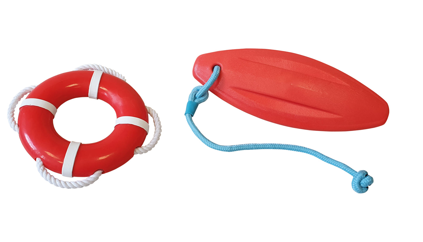 TPR Rettungsring, Lifeboard mit Seil