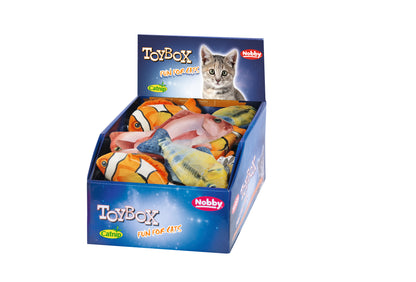 Vorratspack Plüschfisch mit Catnip