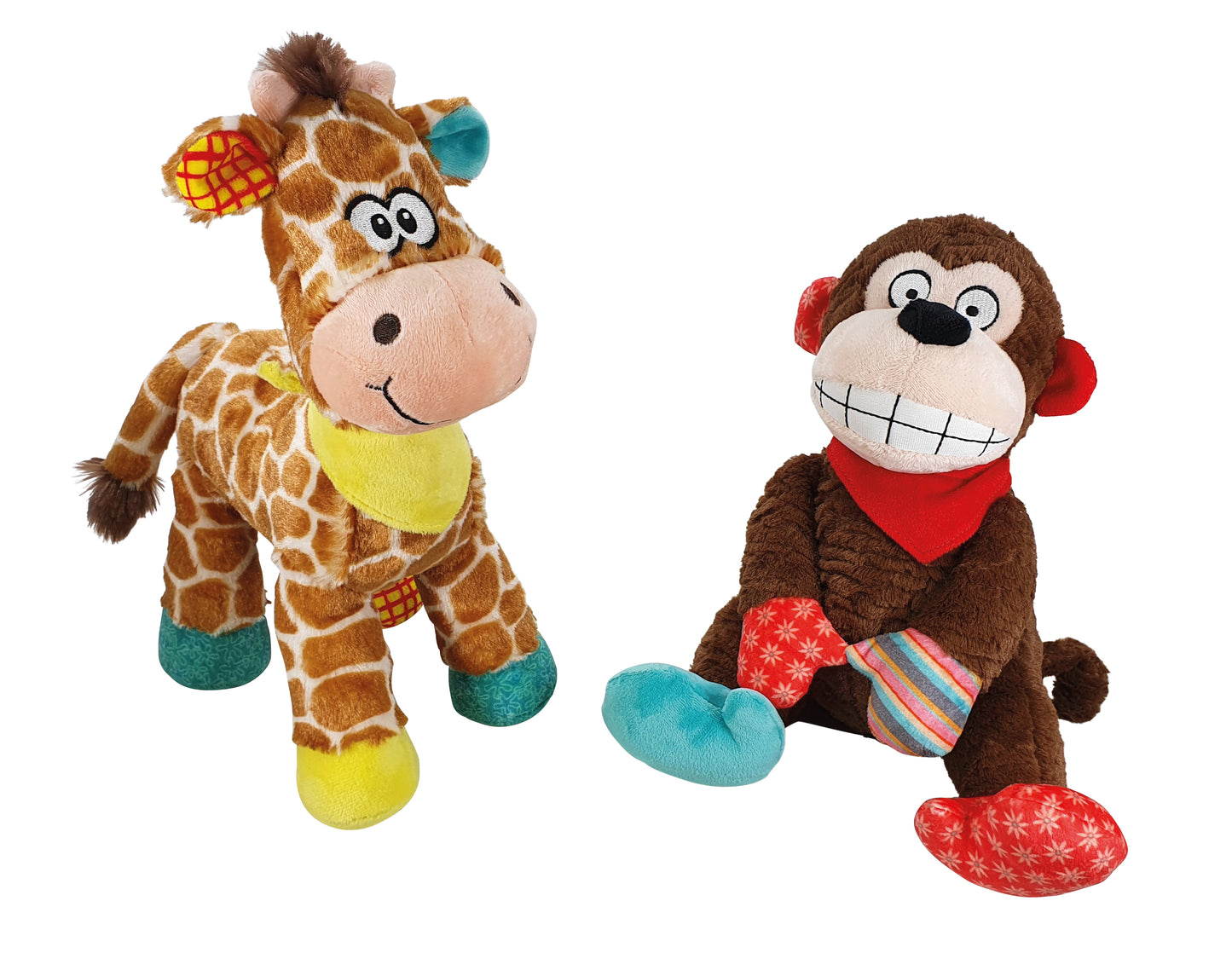 Plüschtier Giraffe, Affe