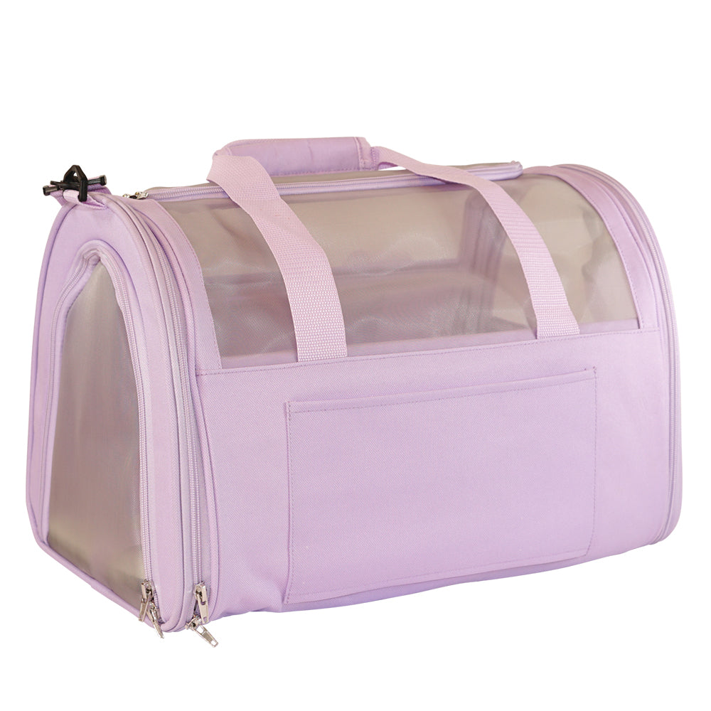 Tiertragetasche "SIREK" mit Netzeinsätzen