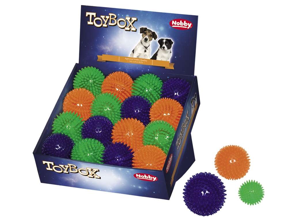Vorratspack TPR Spielzeug-Ball "Spiky"