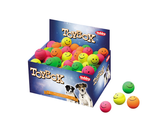 Vorratspack Moosgummi Smiley Bälle