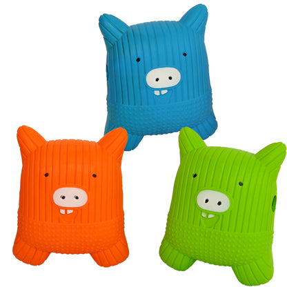 Vorratspack Vollgummi-Schwein für Hunde