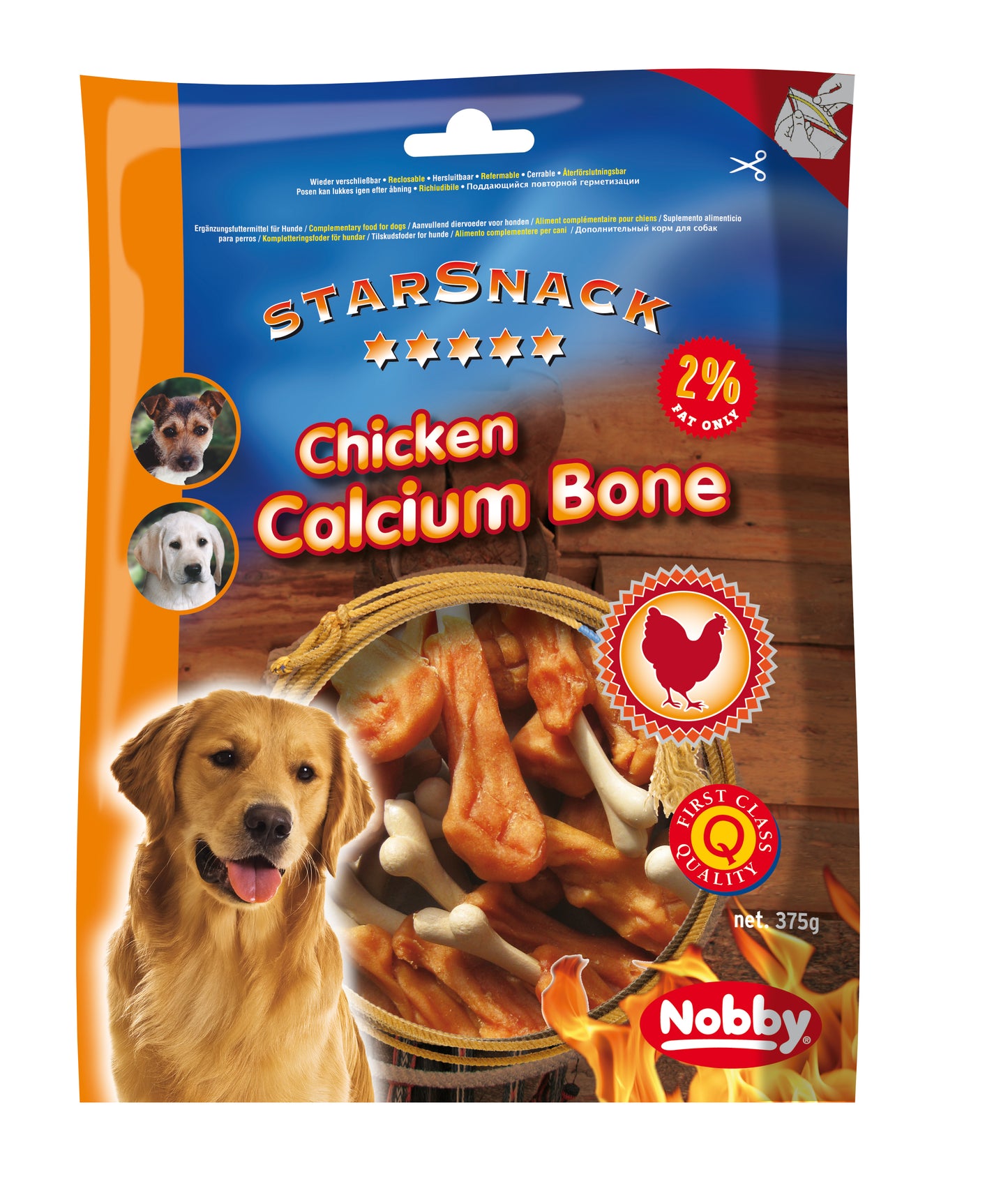 StarSnack BBQ Chicken Calcium Bone