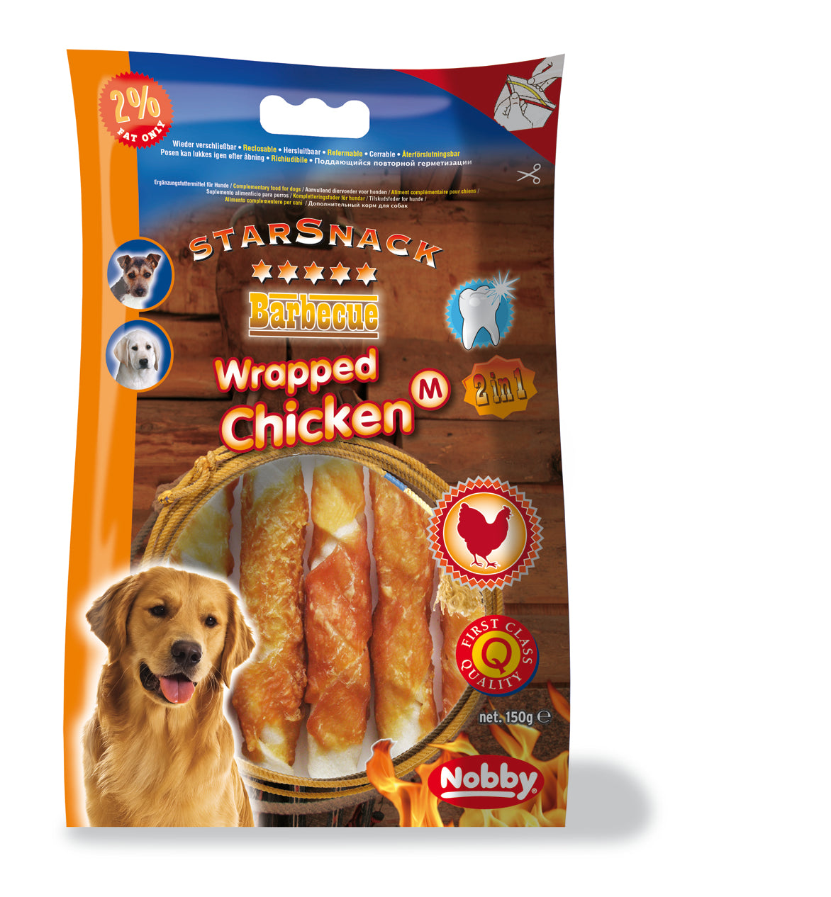 StarSnacks BBQ Wrapped Chicken