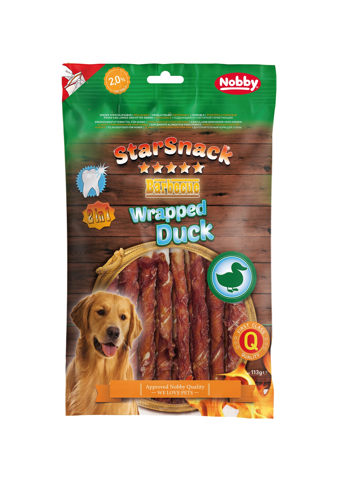 StarSnack BBQ Wrapped Duck