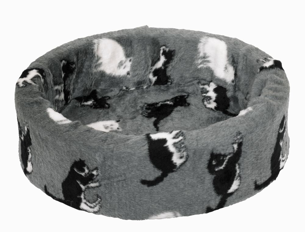 Plüschbett "Katzen"