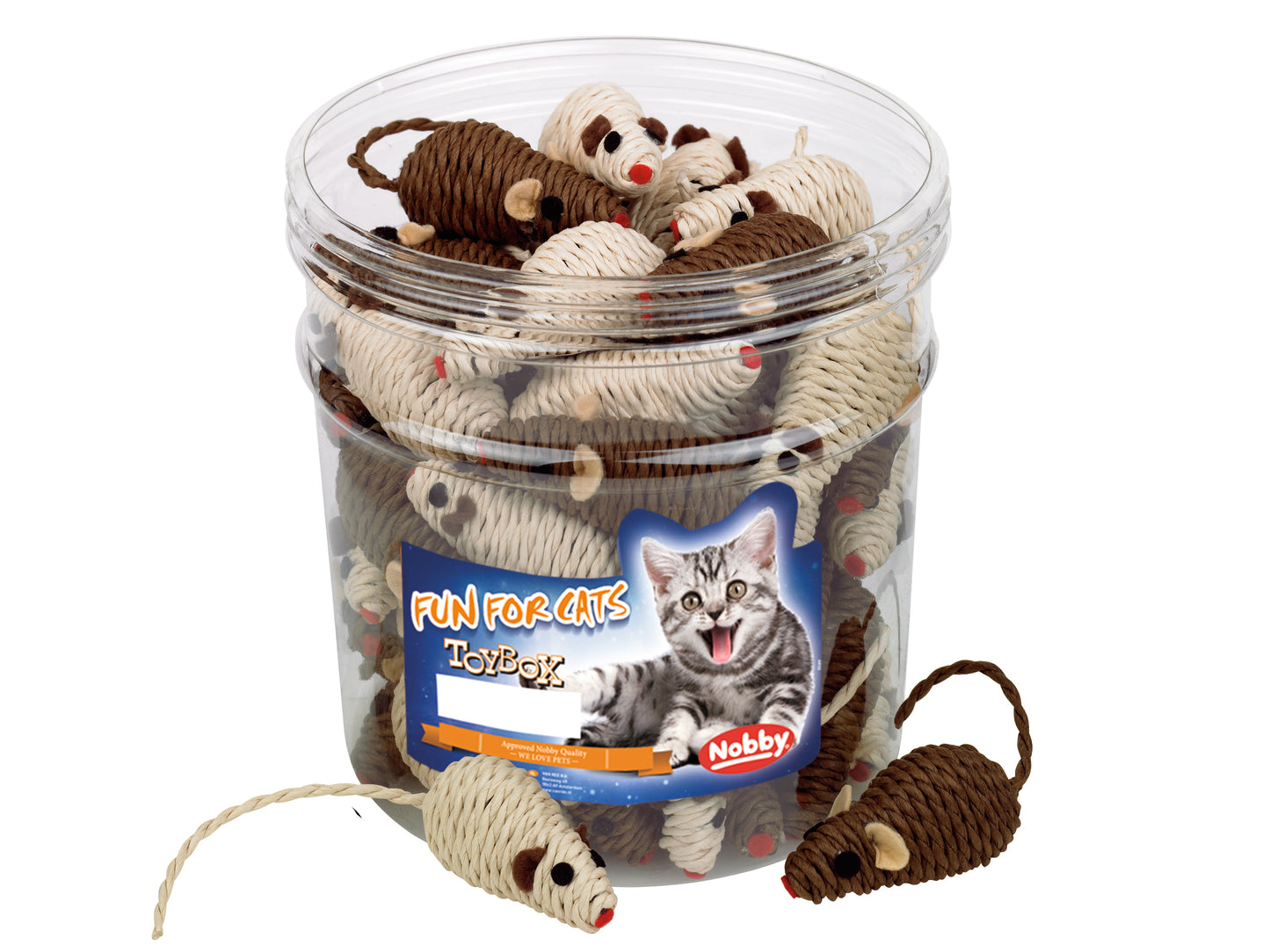 Toy Boxen "Mäuse" für Katzen