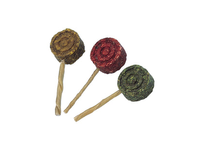 Munchi-Schaschlik und -Lollipop