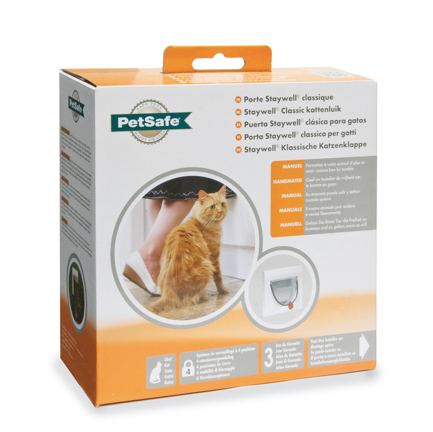 PetSafe klassiche magnetische Katzenklappe