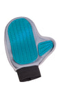 Pflegehandschuhe mit Gummi- und Meshseite