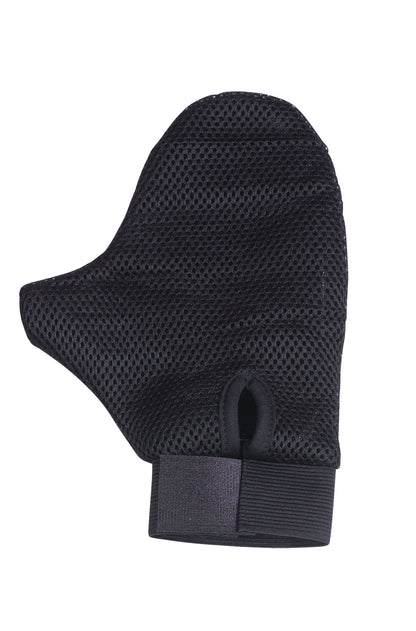 Pflegehandschuhe mit Gummi- und Meshseite