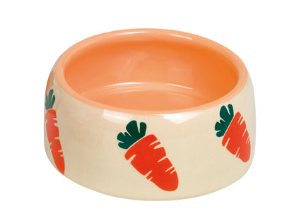 Keramik-Futtertröge und Schale „Carrot“