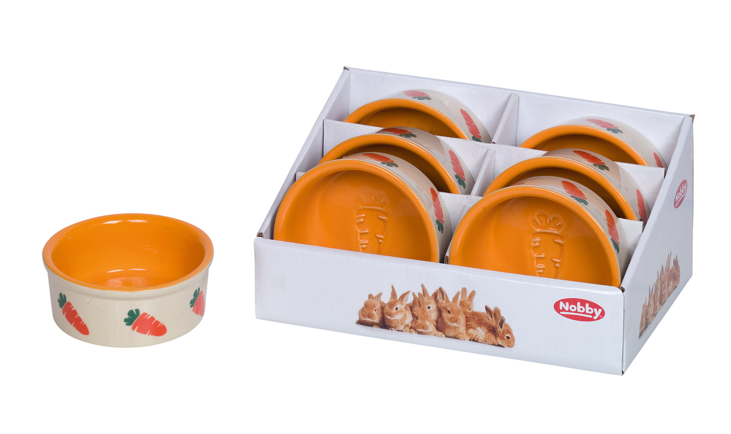 Vorratspack Nager Keramik Napf „Carrot“