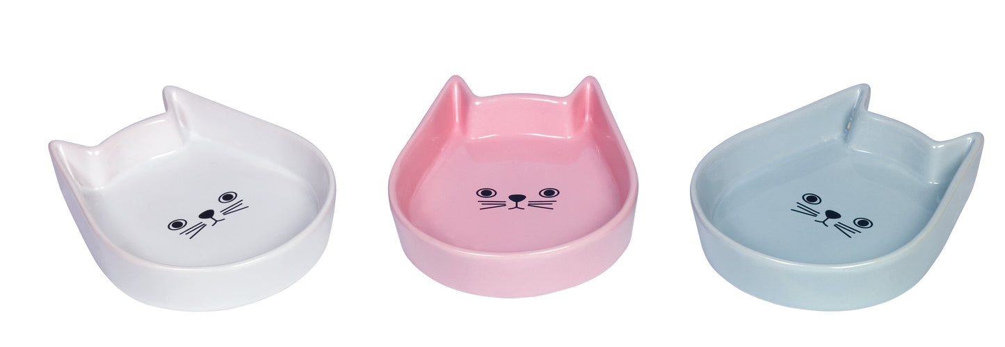 Katzen Keramik Schale  "Kitty Face"